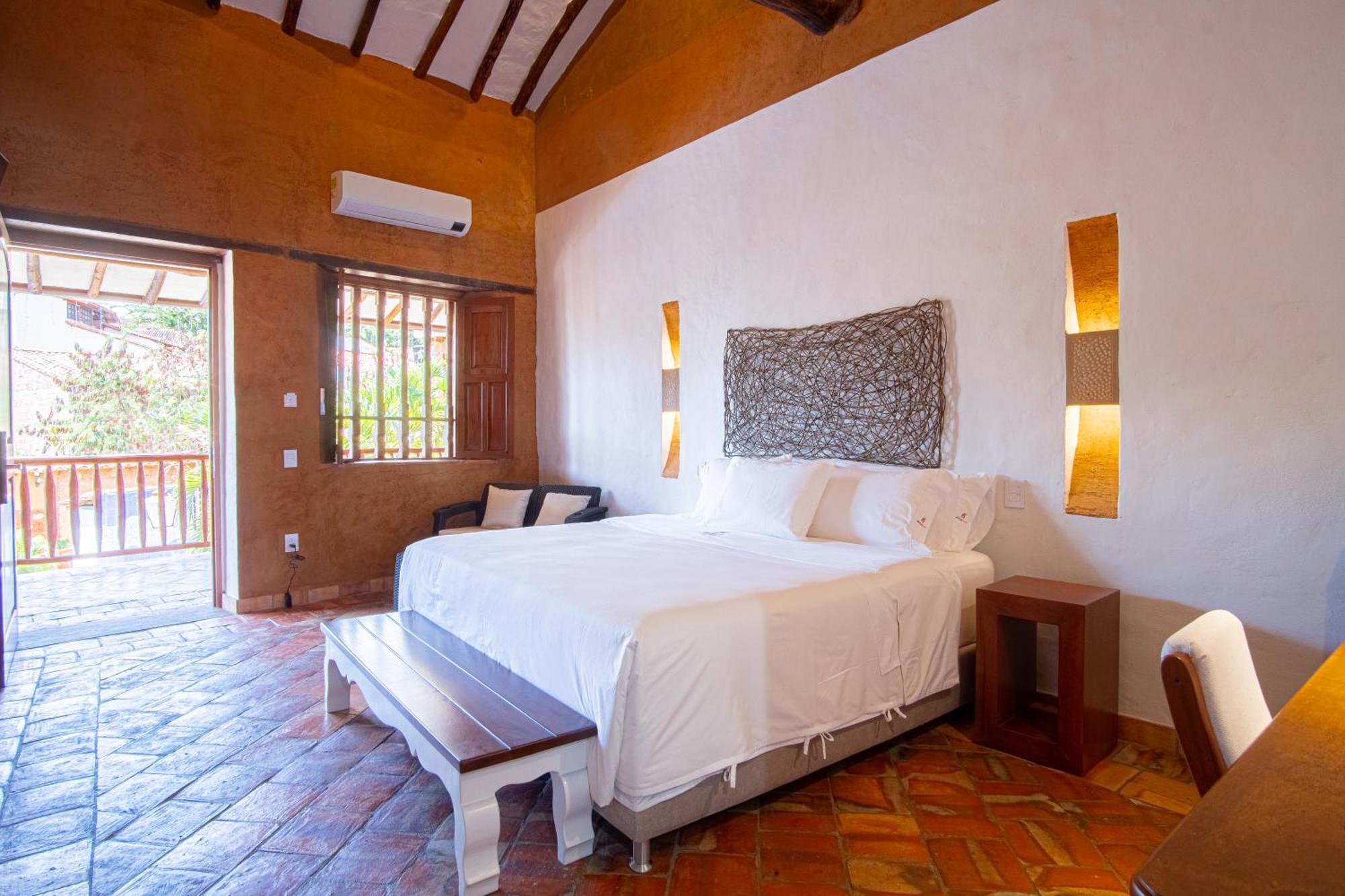 Hotel Hicasua Y Centro De Convenciones Barichara Ngoại thất bức ảnh